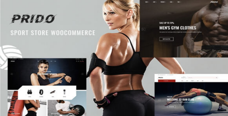 Prido – Sport Store WooCommerce Theme