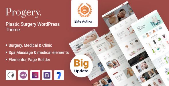 Progery – Plastic Surgery WordPress Theme + RTL 1 Progery – Plastic Surgery WordPress Theme