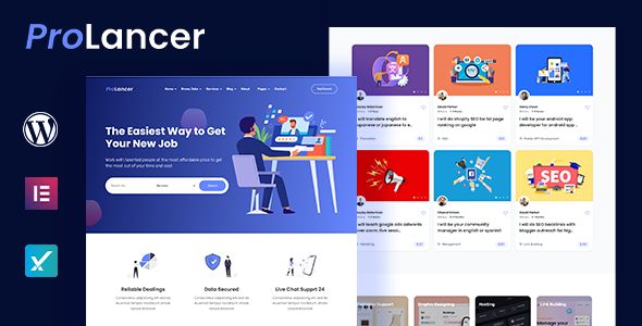 Prolancer - Freelance Marketplace WordPress theme 1 Prolancer WordPress Theme
