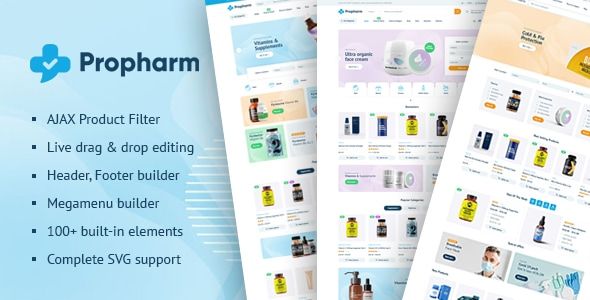 Propharm – Pharmacy Medical WordPress WooCommerce Theme 1 Propharm – Pharmacy Medical WordPress Woo Commerce Theme