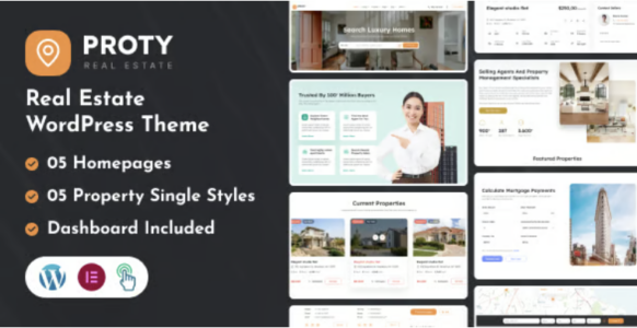 Proty - Real Estate WordPress Theme