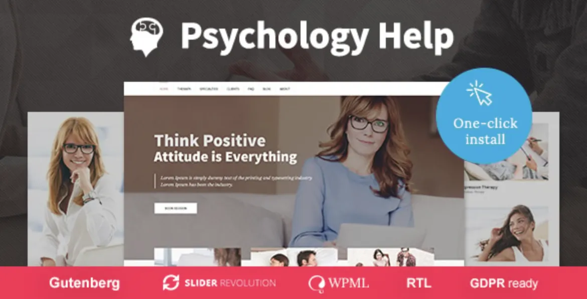 Psychology Help - Medical WordPress Theme for Psychologist and Mental Therapy 1 Psychology Help WordPress Theme