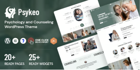 Psykeo Psychology and Counseling WordPress Theme