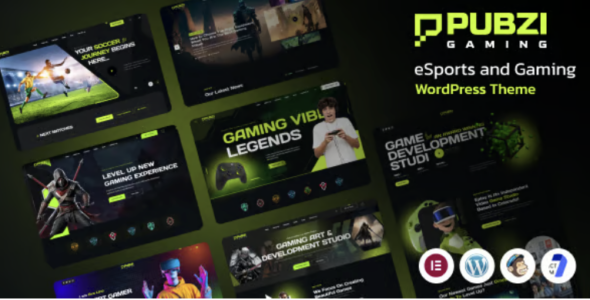 Pubzi e Sports and Gaming WordPress Theme