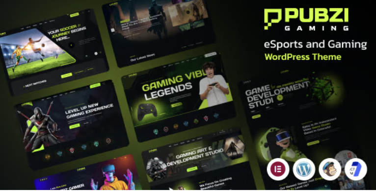 Pubzi – eSports and Gaming WordPress Theme 1 Pubzi e Sports and Gaming WordPress Theme