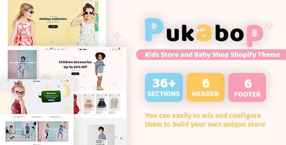 Pukabop - Kids Store and Baby Shop Shopify Theme 1 Pukabop Kids Store and Baby Shop Shopify Theme