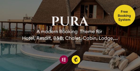 PURA – Hotel Booking WordPress 1 PURA – Hotel Booking WordPress Theme