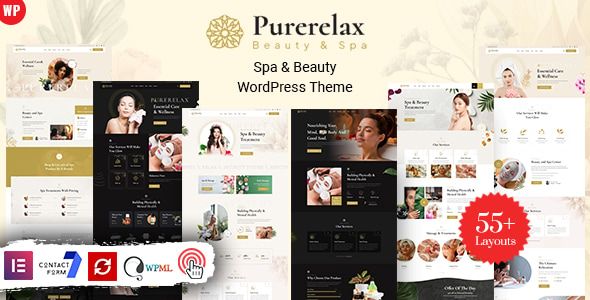 Purerelax – Spa Beauty WordPress Theme 1 Purerelax – Spa Beauty WordPress Theme
