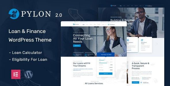 Pylon – Loan Finance WordPress Theme 1 Pylon – Loan Finance WordPress Theme