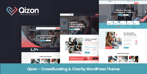 Qizon - Crowdfunding & Charity WordPress Theme 1 Qizon - Crowdfunding & Charity WordPress Theme