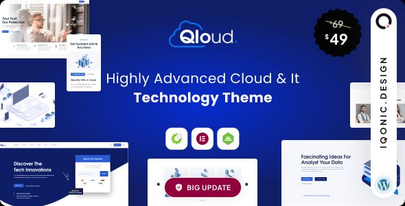 Qloud – WHMCS, Cloud Computing, Apps Server WordPress Theme 1 Qloud – WHMCS, Cloud Computing, Apps Server WordPress Theme