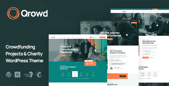 Qrowd - Crowdfunding Projects & Charity WordPress Theme 1 Qrowd Crowdfunding Projects & Charity WordPress Theme