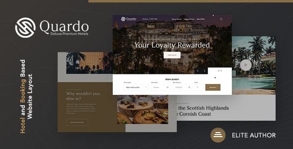 Quardo | Deluxe Hotels WordPress Theme 1 Quardo | Deluxe Hotels WordPress Theme