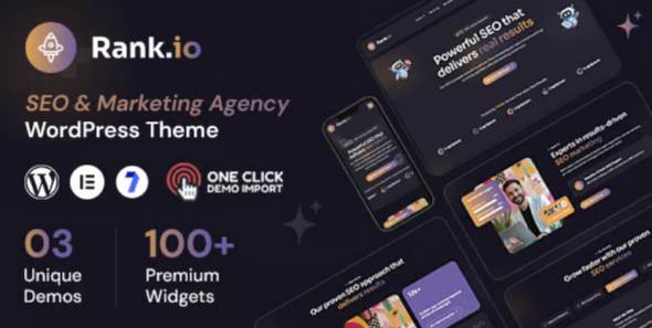Rankio SEO & Digital Marketing WordPress Theme