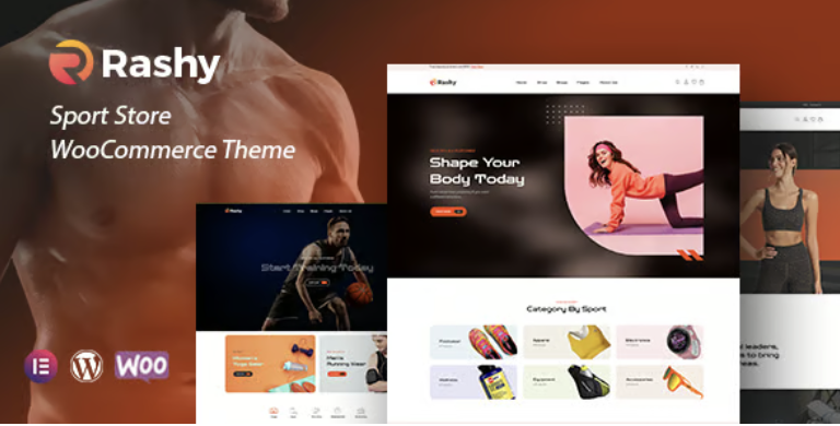 Rashy - Sport Store WooCommerce Theme 1 Rashy Sport Store WooCommerce Theme