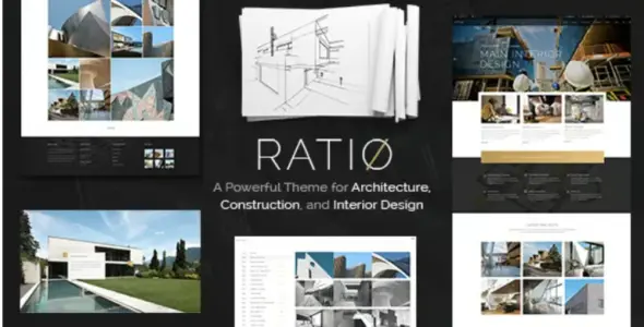 Ratio Pro – A Powerful Interior Design and Architecture WordPress Theme