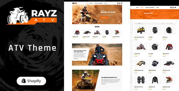 Rayz - Bike, Motor Sports Shopify Theme 1 Rayz - Bike, Motor Sports Shopify Theme