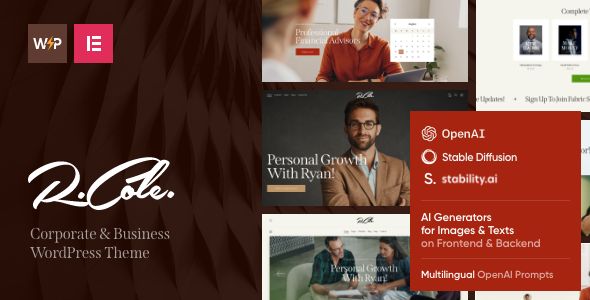 R.Cole | Life Business Coaching WordPress Theme 1 R.Cole | Life Business Coaching WordPress Theme