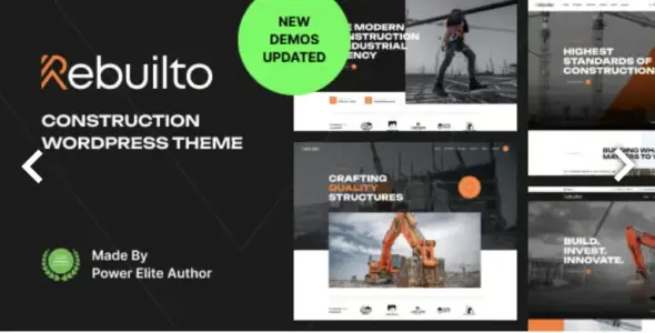 Rebuilto Construction WordPress Theme