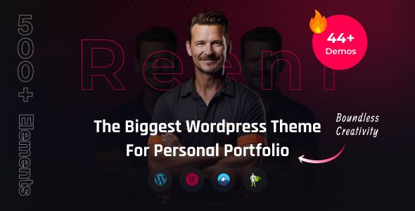 Reeni – Personal Portfolio Resume WordPress Theme 1 Reeni – Personal Portfolio Resume WordPress Theme