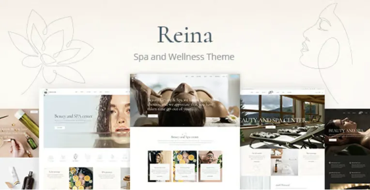 Reina Pro - Spa and Wellness WordPress Theme 1 Reina Pro Spa and Wellness WordPress Theme