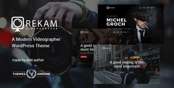Rekam | A Modern Videographer WordPress Theme 1 Rekam | A Modern Videographer WordPress Theme