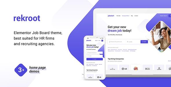 Rekroot – Recruitment Agency Elementor WordPress Theme 1 Rekroot – Recruitment Agency Elementor WordPress Theme