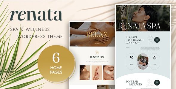 Renata – WordPress Theme for SPA Wellness 1 Renata WordPress Theme