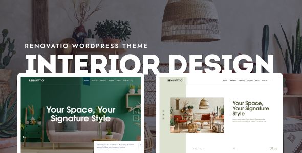 Renovatio - Interior Design WordPress Theme 1 Renovatio WordPress Theme