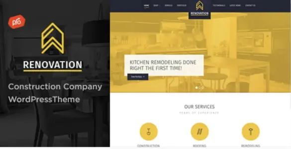 Renovation Pro Construction Company WordPress Theme