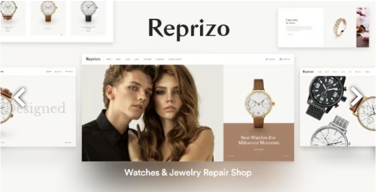 Reprizo - Jewelry & Watch Shop WordPress Theme 1 Reprizo - Jewelry & Watch Shop WordPress Theme