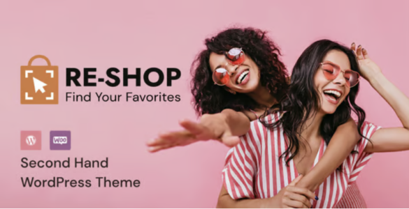 Re Shop Re Commerce theme for Thrift Stores and Second Hand Products