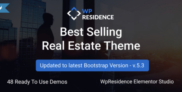 WP Residence Real Estate WordPress Theme