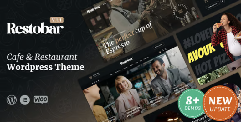 Restobar - Restaurant & Cafe WordPress Theme 1 Restobar Cafe & Restaurant WordPress Theme