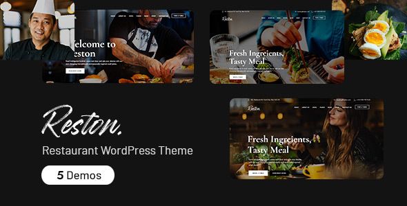 Reston - Restaurant WordPress Theme 1 Reston - Restaurant WordPress Theme