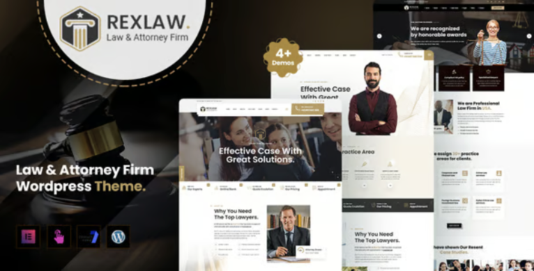 Rexlaw – Legal Advisor & Consulting WordPress Theme 1 Rexlaw – Legal Advisor & Consulting WordPress Theme