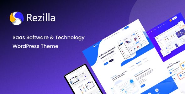 Rezilla - SaaS Software & Technology WordPress Theme 1 Rezilla SaaS Software & Technology WordPress Theme