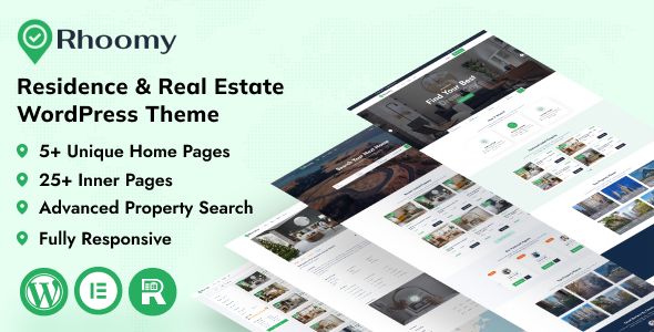 Rhoomy – Real Estate WordPress Listing Theme 1 Rhoomy – Real Estate WordPress Listing Theme
