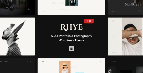 Rhye – AJAX Portfolio WordPress Theme 1 Rhye – AJAX Portfolio WordPress Theme