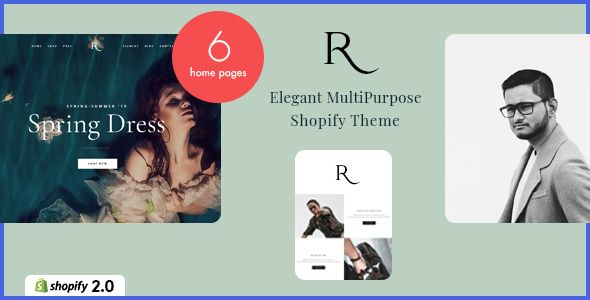 Rion - Elegant MultiPurpose Shopify Theme 1 Rion - Elegant Multi Purpose Shopify Theme