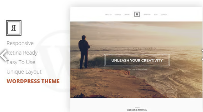 Rival - One Page Multi-Purpose WordPress Theme 1 Rival One Page Multi-Purpose WordPress Theme