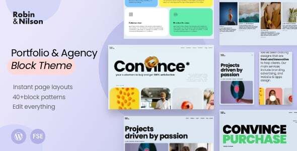 Robin and Nilson – Digital Agency WordPress Theme 1 Robin and Nilson – Digital Agency WordPress Theme
