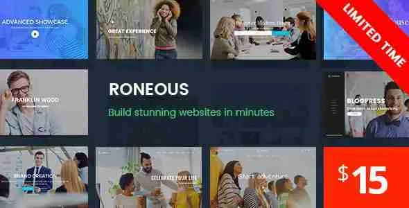 Roneous - Creative Multi-Purpose WordPress Theme 1 Roneous - Creative Multi-Purpose WordPress Theme