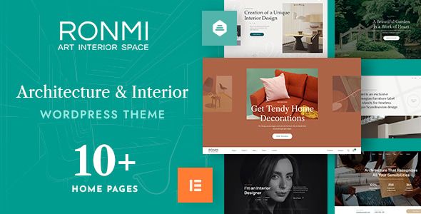 Ronmi - Architecture and Interior Design WordPress Theme 1 Ronmi Architecture and Interior Design WordPress Theme