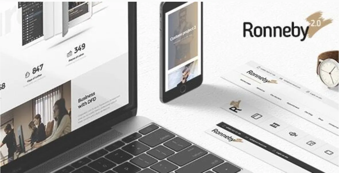 Ronneby Pro – High-Performance WordPress Theme 1 Ronneby Pro WordPress Theme