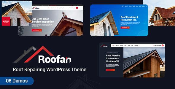 Roofan - Roofing Services WordPress Theme 1 Roofan - Roofing Services WordPress Theme