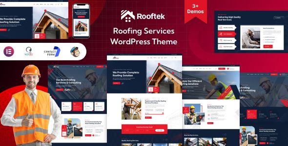 Rooftek – Roofing Services WordPress Theme 1 Rooftek Roofing Services WordPress Theme
