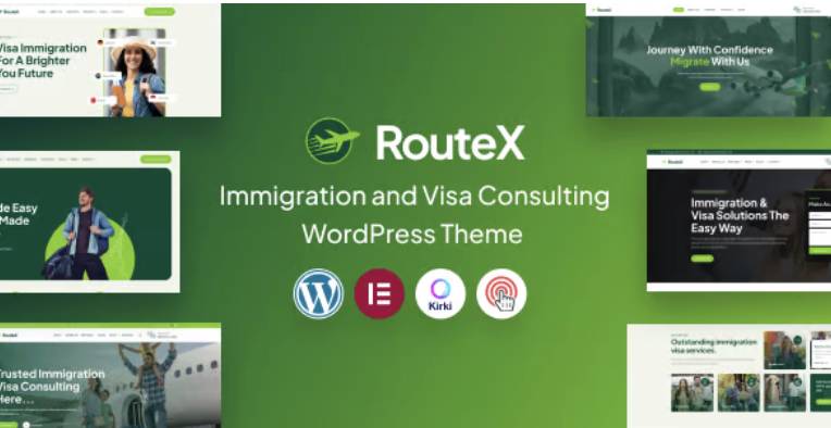RouteX - Immigration and Visa Consulting WordPress Theme 1 Route X Immigration and Visa Consulting WordPress Theme
