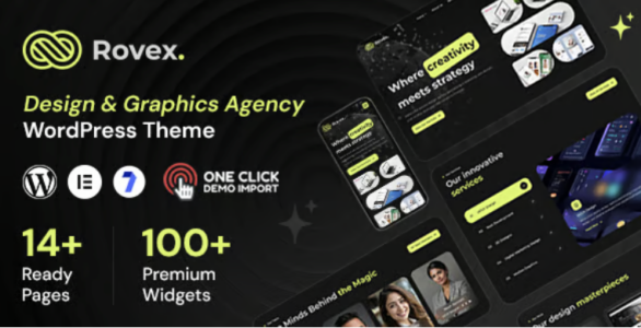 Rovex Design Agency WordPress Theme