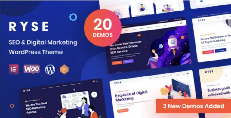 Ryse Pro – SEO & Digital Marketing Theme
